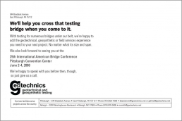We'll help you cross that testing bridge when you come to it.