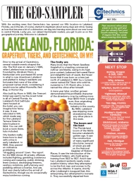 The Geo-Sampler. Lakeland Florida