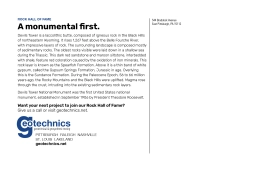 A monumental first.